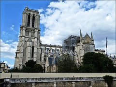Paris (75) 21 juin 2019. La Cathédrale Notre-Dame...