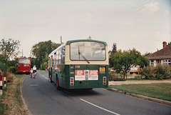 Ipswich Buses 119 (G119 VDX) in Barton Mills – 29 Aug 1994 (239-7)