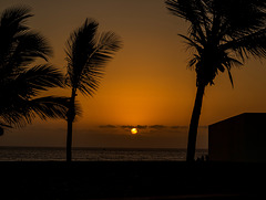 2021 Lanzarote, Sunrise over Playa de los Pocillos
