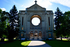 Canada 2016 – The Canadian – Winnipeg – Saint Boniface Cathedral