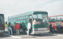 Austurleið-SBS 400 (KO 583) loading at Reykjavík coach terminal, Iceland - 29 July 2002 (498-03)