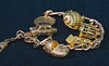 A Charm gold bracelet