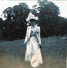 Una. daughter of 3rd Earl Dartrey?. Padworth House, Berkshire, 1899