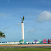 Mexico, Column of El Ángel Maya in Campeche