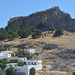 Rhodes, The Fortress of Lindos and Ruins of Medival Amphitheater