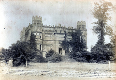 Heath Old Hall, West Yorkshire, a view of c1880 (demolished 1960s)