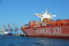 Zielhafen Hamburg fast erreicht
