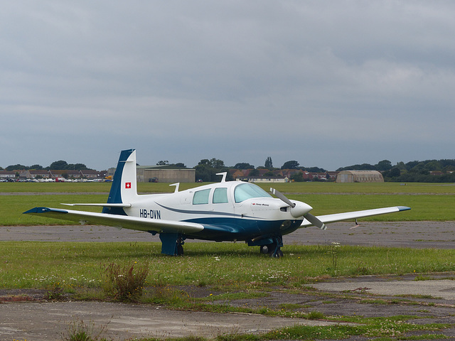 HB-DVN at Solent Airport (1) - 24 July 2017