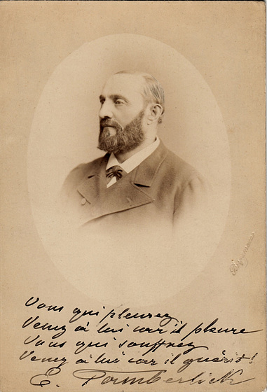 Enrico Tamberlick by Bergamasco (4) with autograph Enrico Tamberlick by Bergamasco (4) with autograph