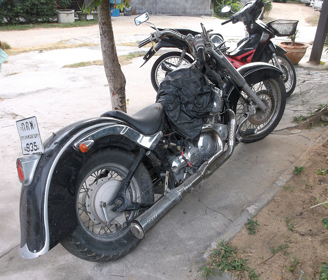 Moto obsolète / Obsolete motorcycle
