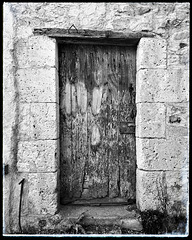 An old door.