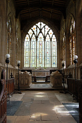 The chancel, Norbury Church, Derbyshire