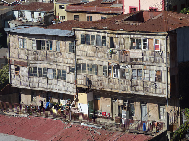 Antiguas casas de Valparaíso