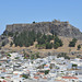 Rhodes, The Acropolis Hill and the Fortress of Lindos