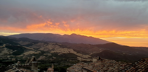 Another sunset over Maiella