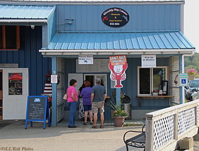 Quoddy Bay Lobster (HFF and a bench hiding there too)