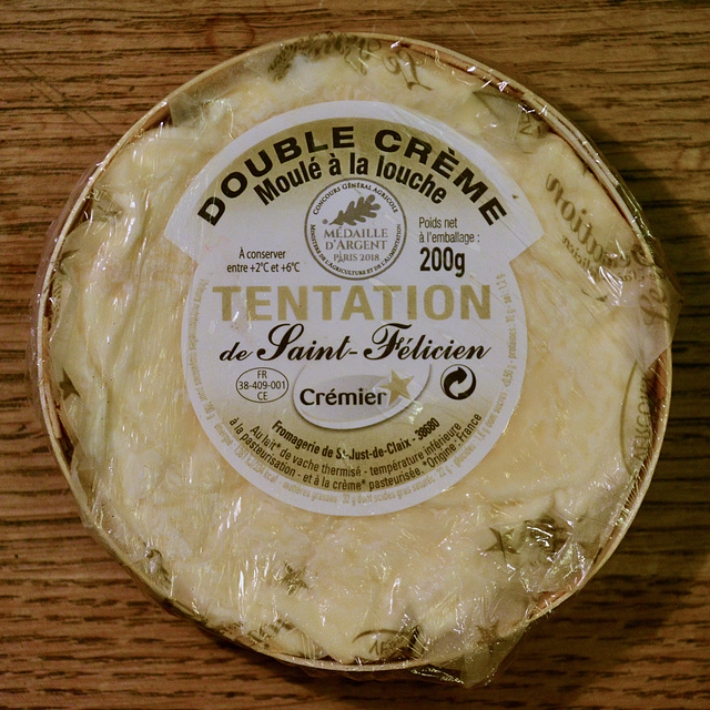 Saint-Félicien Tentation cheese