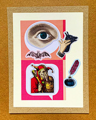 mail art collage