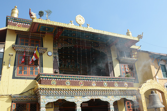 Kathmandu, Boudhanath, Guru Lhakhang Monastery