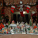 Christmas tree and village 2003