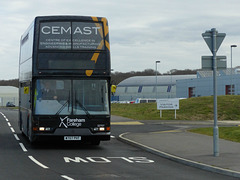 First 32707 leaving CEMAST  - 21 March 2016