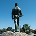 Palatka sailor memorial statue (#0429)