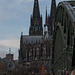 Cologne Hohenzollernbrücke Cologne Cathedral (#0524)