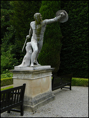 Blenheim garden sculpture