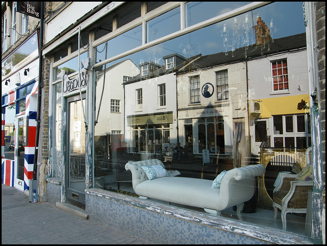 a window seat on Walton Street