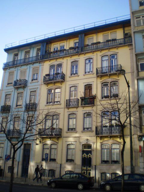 Building façade.
