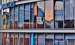 Reflections. Barclays Bank Building