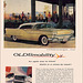 Oldsmobile Automobile Ad, 1958