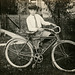 Lewis Metzler and His Bicycle, Williamsport, Pa., June 1921