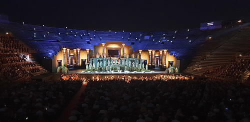 Aida, in Verona Arena