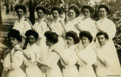 Twelve Women Posing