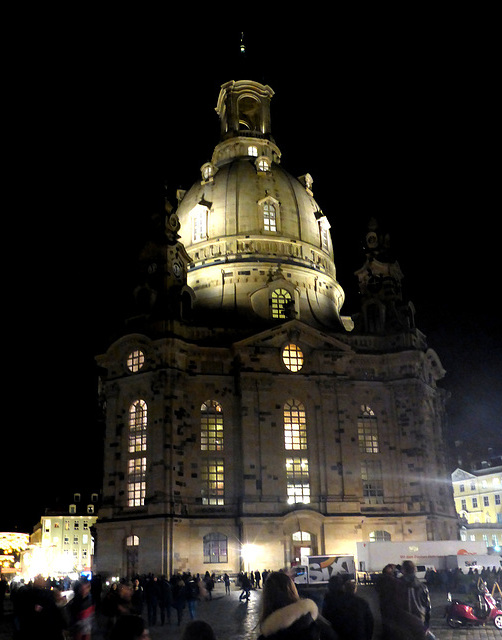 Frauenkirche in der Nacht