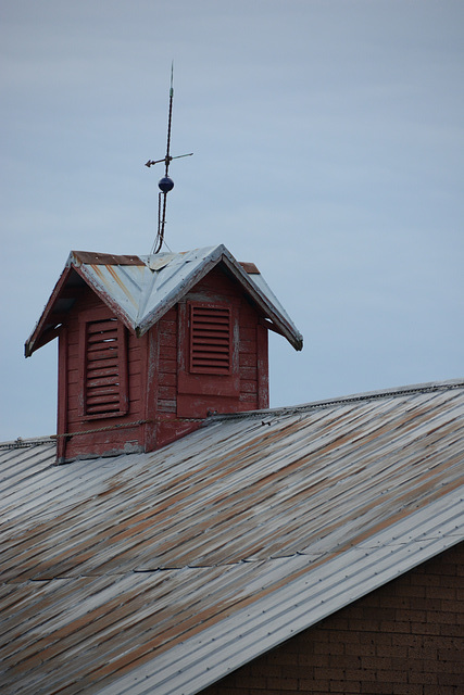 Cupola atop the barn