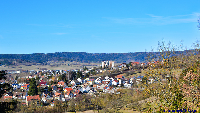 Blick auf Gaildorf