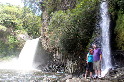 Falls at Bassin La Paix