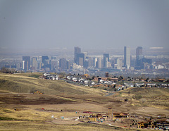 Downtown Denver from Red Rock