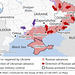 UKR - south map , 22nd May 2022