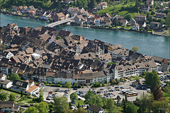 Über den Dächern von Stein am Rhein
