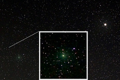 Comet Wirtanen (view on black)