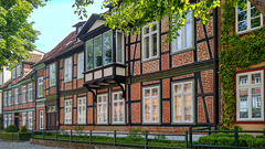 Schweriner Fachwerk: Häuser am Schelfmarkt