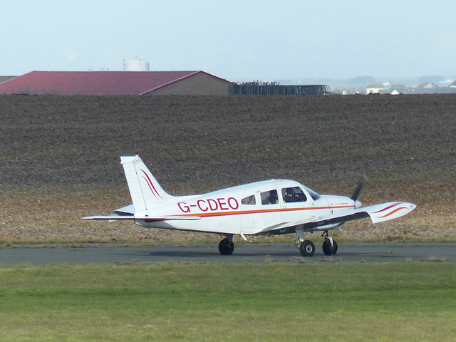 G-CDEO at Perranporth - 16 February 2017
