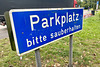 Germany 2021 – Parkplatz bitte sauberhalten