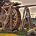 Water Wheel in Quesnel, BC