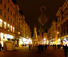 AT - Vienna - Graben during Advent