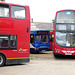 Red Routemaster Buses (4) - 12 September 2020