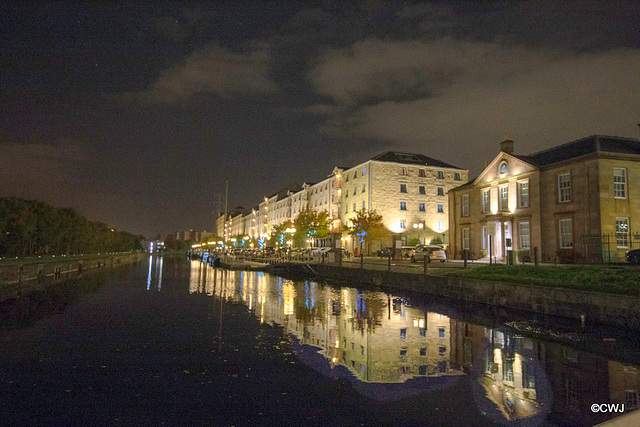 Glasgow by night, Speirs Wharf